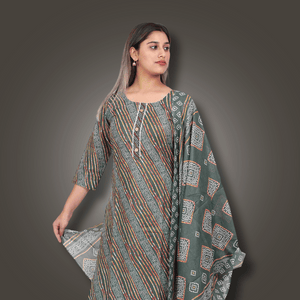 Cotton Kurti Set